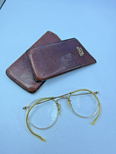 Vintage Artcraft 12K Gold Filled Wire Rimmed Eyeglasses Ful-vue picture