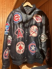 Vintage JH Design / Jeff Hamilton MLB Leather Baseball Jacket – 4XL picture