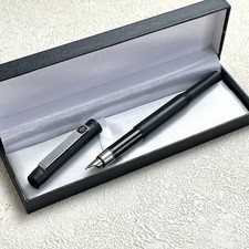 Vintage Parker 25 in Matte Black Fountain Pen Made in England BS192 picture