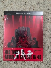 AKIRA 4k UHD (4K Ultra HD + Blu-ray) SteelBook Brand New Factory Sealed picture