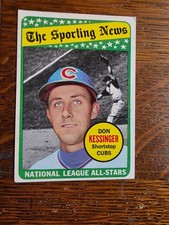 1969 Topps - The Sporting News All Star Selection Don Kessinger, Bob Bailey #422 picture