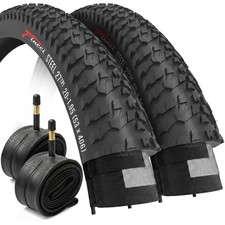 Fincci 20 Pack 1.95 BMX Bike Tire Tubes Schrader Foldable 53-406 27 TPI picture