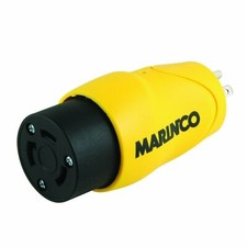 Marinco S15-30 Shore Power Adapter 15A Male Straight to 30A Female Locking picture