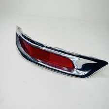 2014-2017 ACURA RLX REAR BUMPER RIGHT MARKER LIGHT REFLECTOR W CHROME BEZEL picture
