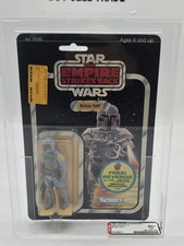 Vintage 1982 Kenner Star Wars ESB Boba Fett 48 Back C AFA 80+ Revenge Offer picture