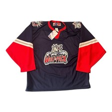 Hartford Wolfpack Authentic 1997-2002 Jersey Men's L Red Blue White Canada NWT picture