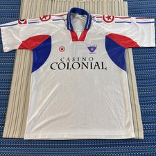Vintage L.A. Firpo Jersey Mens XL White Soccer Armando Deportes El Salavador picture
