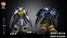 Chaos Greymon Resin IK Studio Digimon Figure Collectibles MH 21cm IN STOCK picture