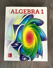 Glencoe Algebra 1 Student Edition 2018 McGraw Hill Hardcover 9780079039897 picture