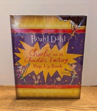 Charlie and Chocolate Factory Pop Up Book Roald Dahl Sealed Rare First Edition picture