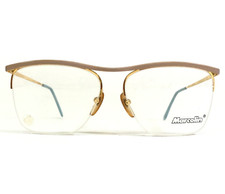 Vintage Marcolin Large Eyeglasses Frames MOD.7023 COL.524 Purple Gold 57-15-130 picture