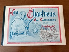 Vtg French Religious Les Chartreux et la Vie Cartusienne P. Kaufmann Illustrated picture
