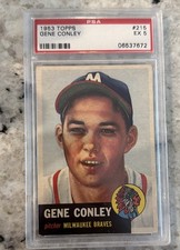 1953 Topps - Gene Conley #215 (RC) picture