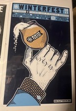 Winterfest Minneapolis 2017 Rare Promo Poster Sick picture