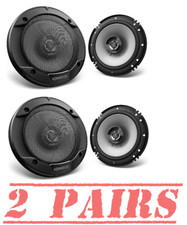AUTHENTIC (4) Kenwood KFC-1666S  6.5