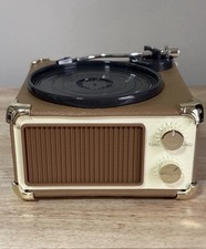 Bath & Body Works Vintage Record Player 3 Wick Candle Holder Sol Out picture