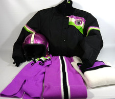 Vintage Arctic Cat Snowmobile Outfit - Helmet - Pants - Suit -Sweater -Balaclava picture