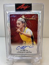 Leaf 2025 Art of Sport Cameron Brink Auto BA-CB3 # 5/6 picture
