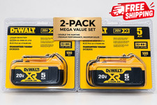 2 Pack DEWALT DCB205-2 20V Max XR 5.0Ah Lithium-Ion Battery picture