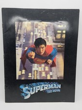 Vintage Original 1978 SUPERMAN THE MOVIE Souvenir Theater Premier Program Book picture
