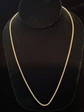 14K yellow gold chain 22 inches picture