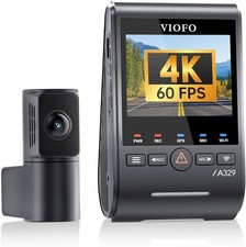 VIOFO A329S 4K 60FPS Dash Cam Front and Rear, STARVIS 2 HDR, Wi-Fi 6 picture