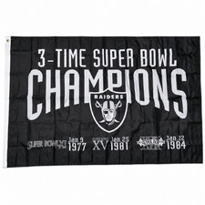 Las Vegas Raiders Super Bowl Flag 3x5 picture