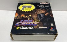 Time Crisis Sony PlayStation PS1 Guncon Bundle For Parts or Repair Not Tested picture