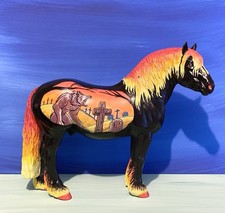 Custom Breyer Traditional Georg Halloween Horse Hand Painted OOAK picture