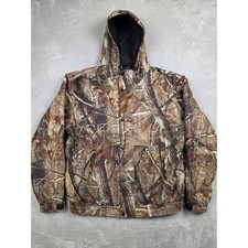 Field & Stream Realtree Camo Jacket Mens M HydroProof Ultra Hooded Insulated picture
