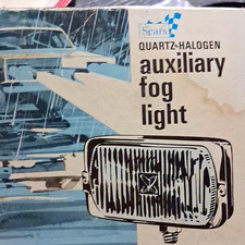 2 sears fog lights new one has box both brand new vintage  picture