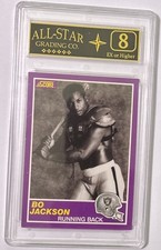 1989 Score Supplemental - Bo Jackson ASG 8 EX #T picture
