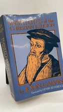 Institutes of the Christian Religion John Calvin Hardcover Reprinted 1989 picture
