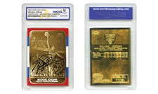 1998 Michael Jordan Fleer '86 Rookie 23KT Gold Card Signature Series GEM-MINT 10 picture