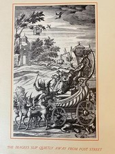 THE MAGEES SLIP QUIETLY AWAY FROM POST STREET 1964 Grabhorn Press Rare Ephemera picture