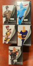 DC Collectibles Before Watchmen Statue Set Rorschach Oz Comedian Silk Dr. All 5  picture