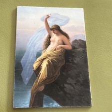 KPM Painting of Siren On Porcelain 19 Century Antique Painting Not Sign picture