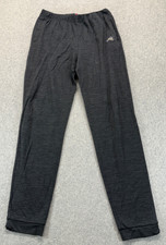 Tracksmith Mens Session Jogger Pants Heather Gray Elastic Waist Performance L picture