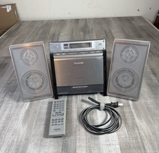 Panasonic SA-EN 17 Bookshelf MP3/CD/AM/FM Stereo With Remote Works Great picture