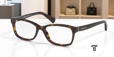 COACH HC6089 5120 Dark Tortoise Demo Lens 51 mm Women's Eyeglasses picture