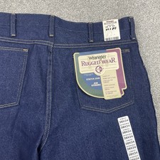 Wrangler Jeans Mens 38x34 (Fit 36x34) Rugged Wear 39055PS Vintage USA Deadstock picture
