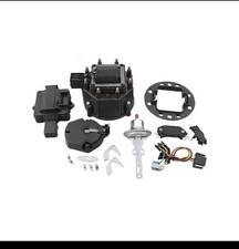 Summit Racing HEI Distributor Upgrade Kit Coil Cap Rotor Module GM Black Kit picture