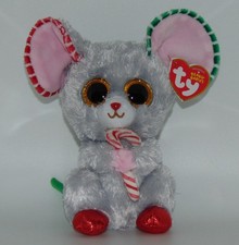 NEW 2026 Ty Beanie Babies Christmas/Holiday GOUDA the mouse 6