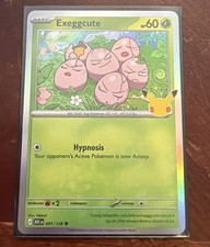 Exeggcute 001/128 Me: 30th Celebration Holo picture