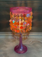 Retro Vintage Sequin Pink Y2K-era Lamp picture