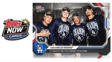2026 Topps Now MLB #685 Los Angeles Dodgers Clinch NL West - PRESALE picture