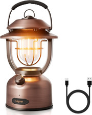 Lepro Vintage LED Camping Lantern Rechargeable - 15000Mah, 1000LM Stepless Dimmi picture
