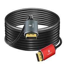 4K 8K Displayport Optic Fiber Cable 250FT, DP to DP 1.4 Cable 8K@30Hz 4K@120Hz/1 picture