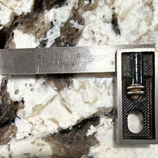 Starrett No. 4 Combination Square No. 4 Grad. 12 in Blade 6 in Base Steel picture
