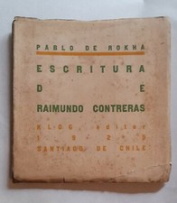 Pablo de Rokha - Escritura de Raimundo Contreras - 1929 Primera edicion picture